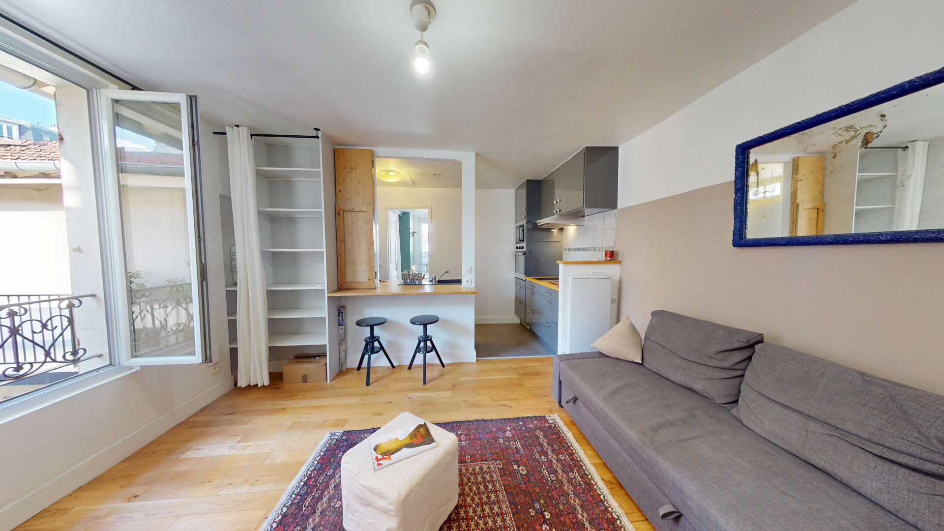 Appartement 2 pièces et ses combles